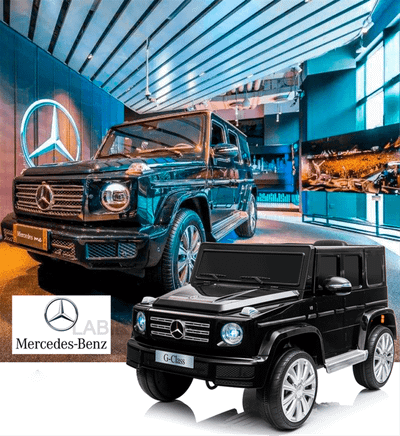 Электромобиль детский "Mercedes-Benz G500" 12V, красный