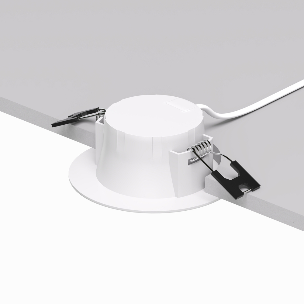 DK3047-WH Встраиваемый светильник IP 20, 5Вт, LED, белый, пластик