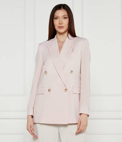 Хлопковый пиджак Jaleto7 BOSS BLACK - пудро-розовый(50537509)