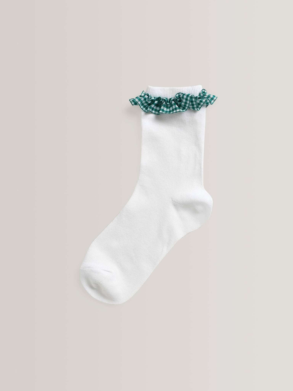 Носки хлопковые школьные для девочки Next A71-614, 5 шт., Белый