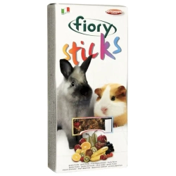 Fiory палочки для кроликов и морских свинок sticks с фруктами 2х50 г (34009)