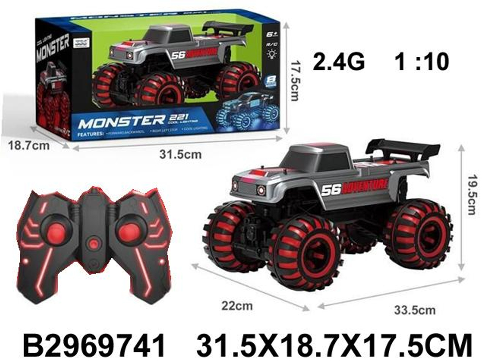 Джип на РУ коробка 33656