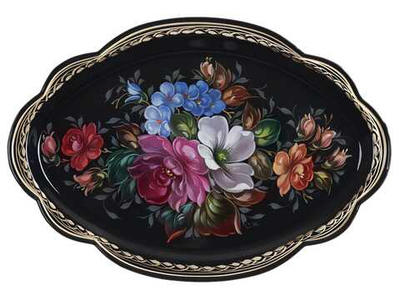 Zhostovo metal tray A11D02032681