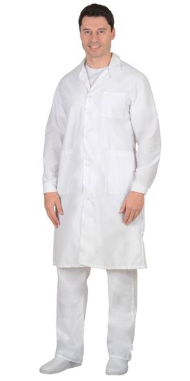 Халат х/б бязь (белый)