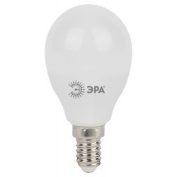 Лампочка светодиодная ЭРА STD LED P45-11W-840-E14 E14 / Е14 11Вт шар нейтральный белый свет
