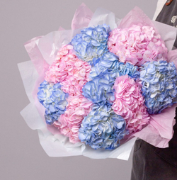 Букет из гортензий