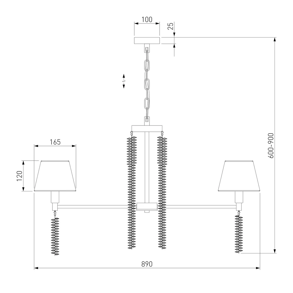 Подвесная люстра Eurosvet CHARUEL 60148/7 4690389201196