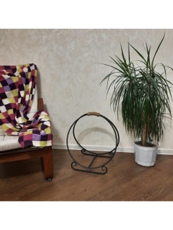 Дровница переноска металлическая