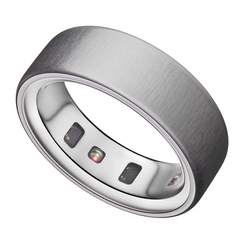 Умное кольцо Oura Ring 4 – Brushed Silver (Матовое серебро)