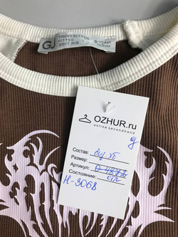 Лонг Gloria Jeans в рубчик, на 8/10 лет