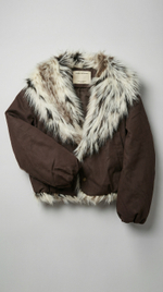 Куртка с эко-мехом FINN