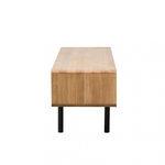 Тумба под ТВ из массива дуба лофт Киото 2.0.2