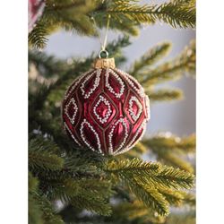 Набор ёлочных украшений Vitrage из коллекции New Year Essential, 7 шт.