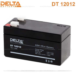 Аккумуляторная батарея Delta DT 12012 (12V / 1.2Ah)