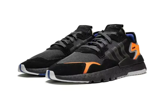 Кроссовки Adidas Nite Jogger Black/Orange