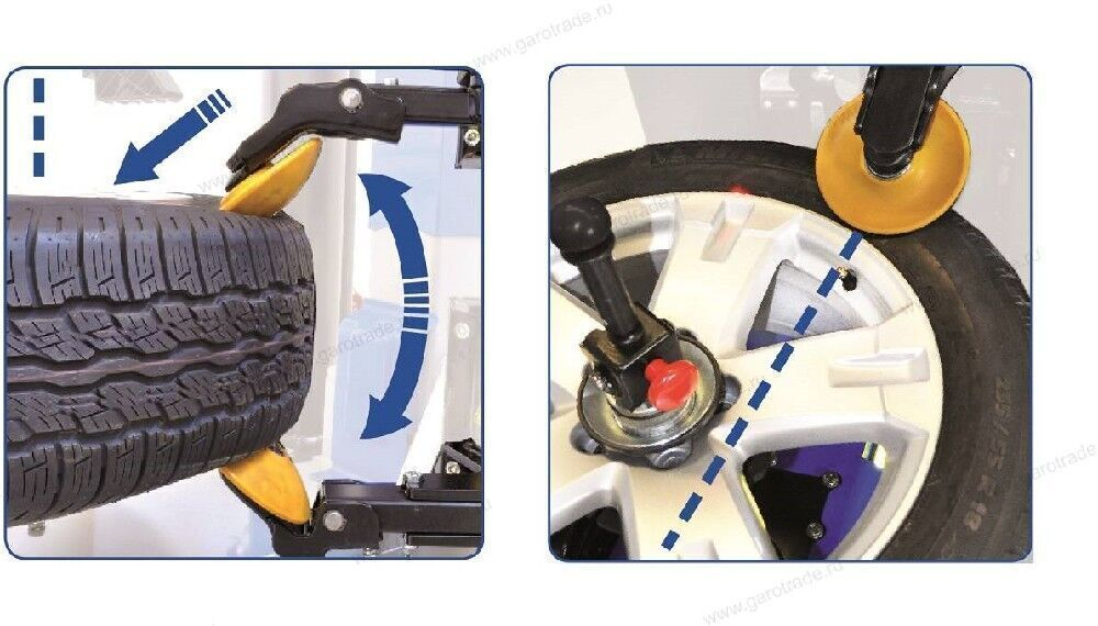 Автоматический шиномонтажный станок Crossage Evo Plus-