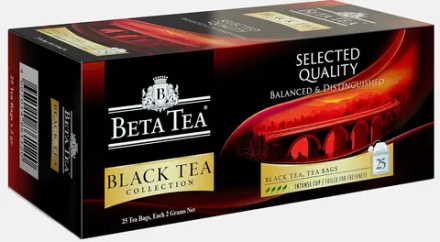 Чай черный Beta tea Selected Quality 25пак