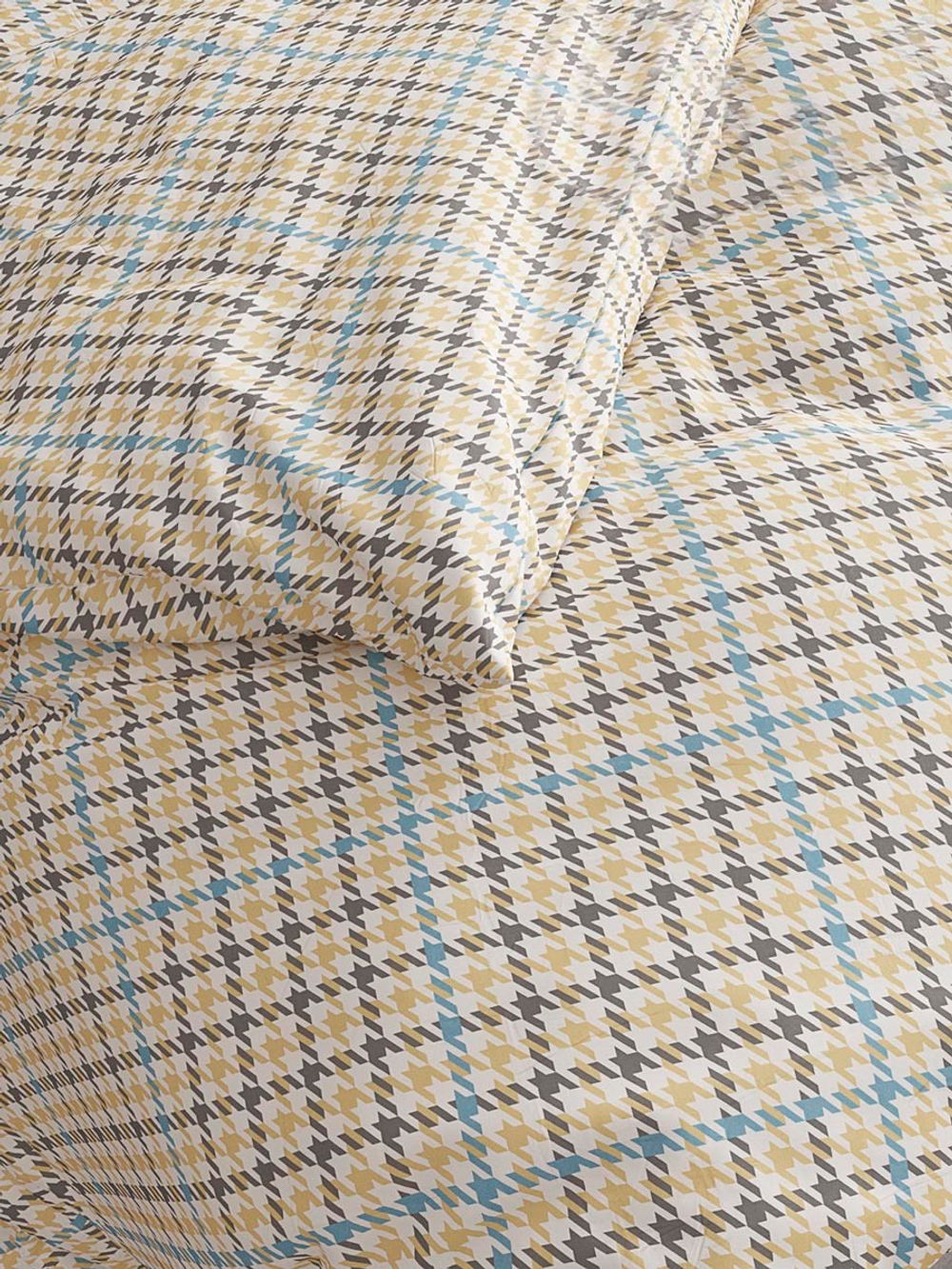 Комплект наволочек 2шт "Сrow foot" 70х70 см Сказка сатин