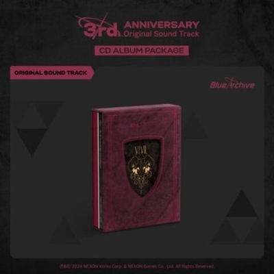 Альбом BLUE ARCHIVE 3RD ANNIVERSARY OST CD ALBUM PACKAGE