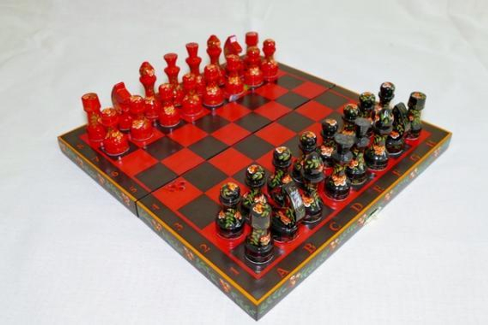 Шахматы походные "Жостово"