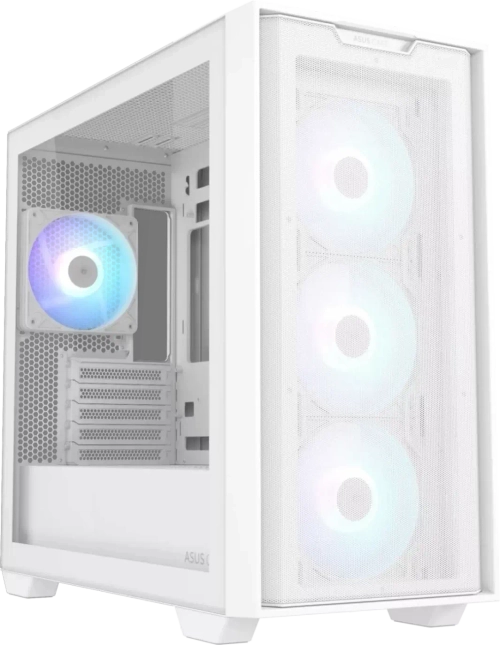 Корпус ASUS A21 PLUS TG ARGB WHITE mATX/mITX 90DC00H3-B19010