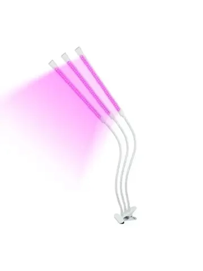 Фитосветильник для растений с таймером 18Вт(розовый свет)