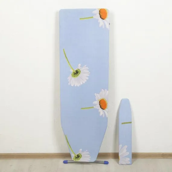 Доска гладильная Nika «Лина 4», 112×34,5 см, два положения высоты 70, 80 см, рисунок МИКС