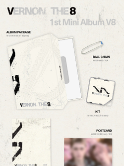 (ПРЕДЗАКАЗ) Альбом V8 (SEVENTEEN) - V8 1st Mini Album KiT Version