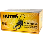 Газонокосилка аккумуляторная HUTER CLM-40 Li 40В (1 x 4 Ач, ЗУ) нож 38 см, 70/4/10