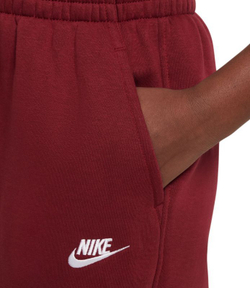 Штаны для девочки теннисные Nike Kids Sportswear Club Fleece Loose - красный