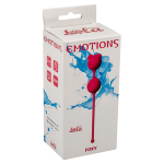 Розовые вагинальные шарики 2,6см Lola Games Emotions Foxy Pink 4001-02Lola