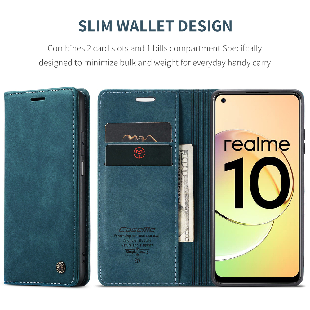 Чехол-книжка CaseMe Matte Realme 10