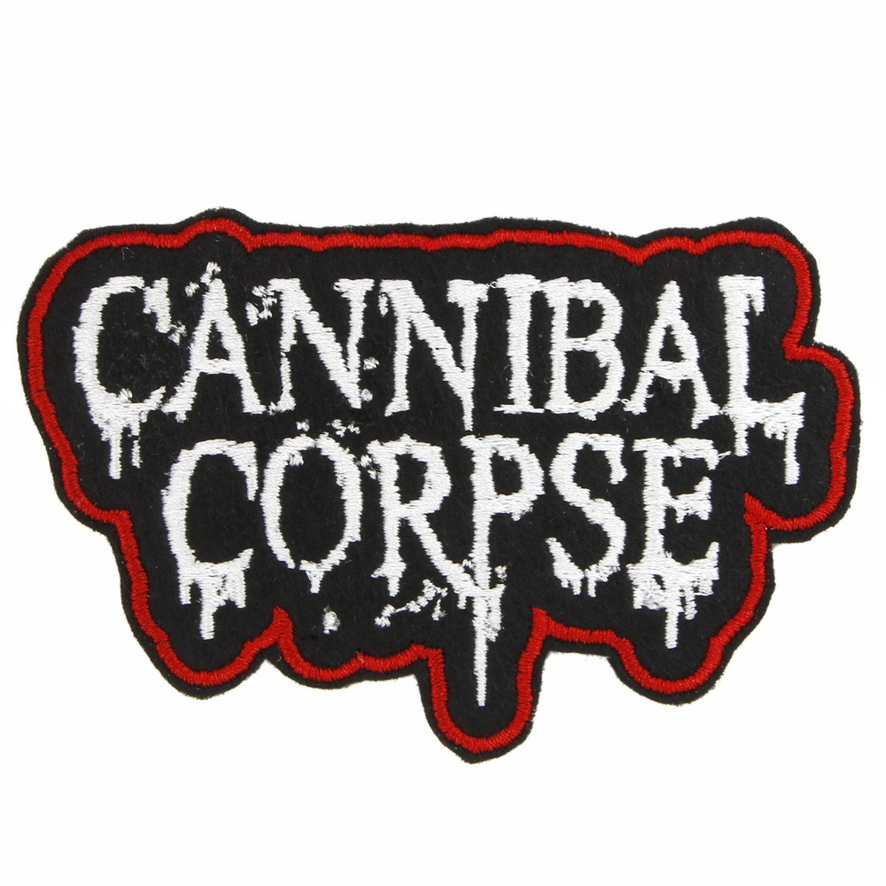 Нашивка с вышивкой группы Cannibal Corpse