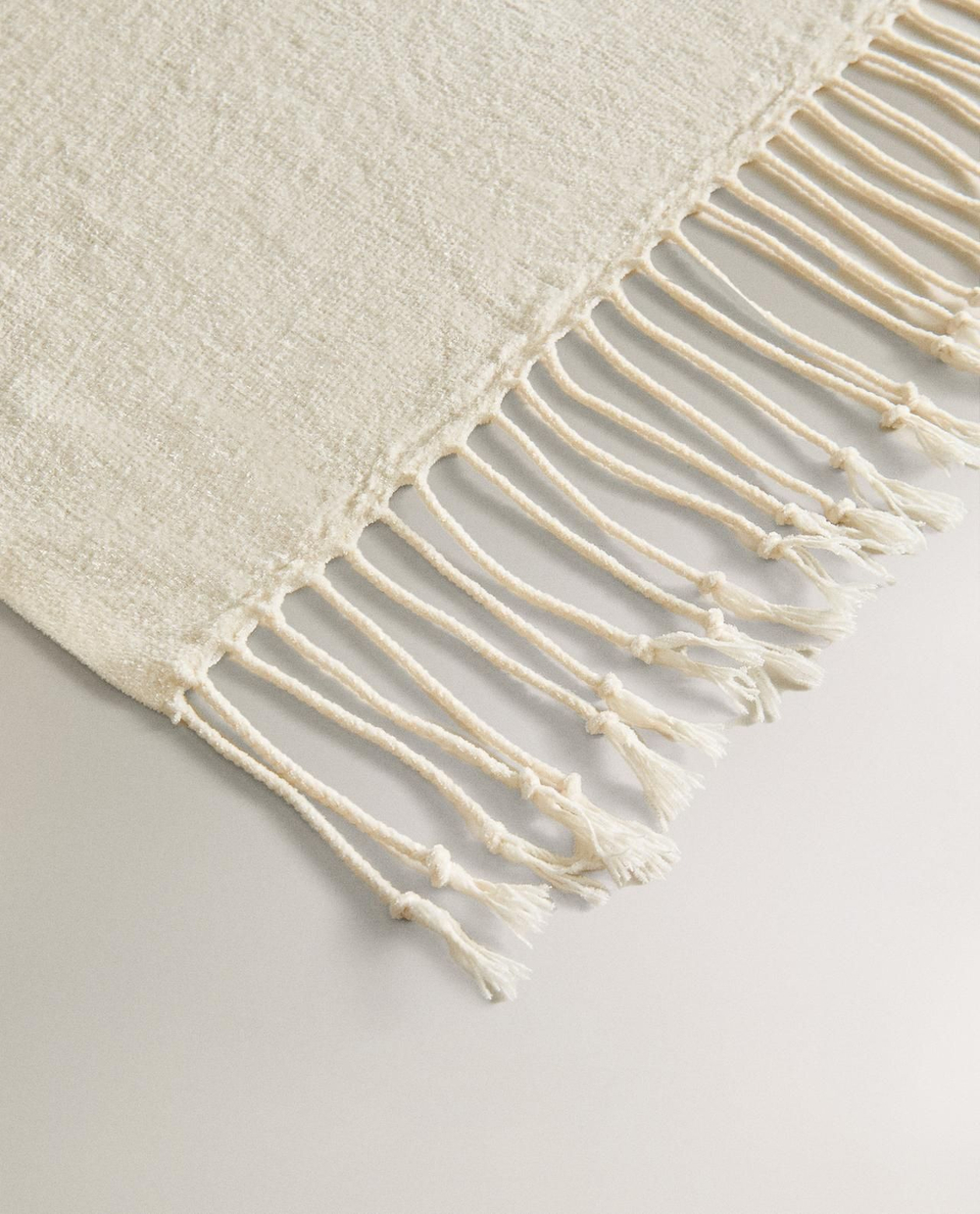 Zara Home - Синель одеяло, экрю, 140x190 см