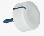 Ручка переключения программ Ariston, Indesit, Whirlpool, BAUKNECHT 481241458306, TMR901WH (ДЛИННАЯ, С ГВОЗДИКОМ)