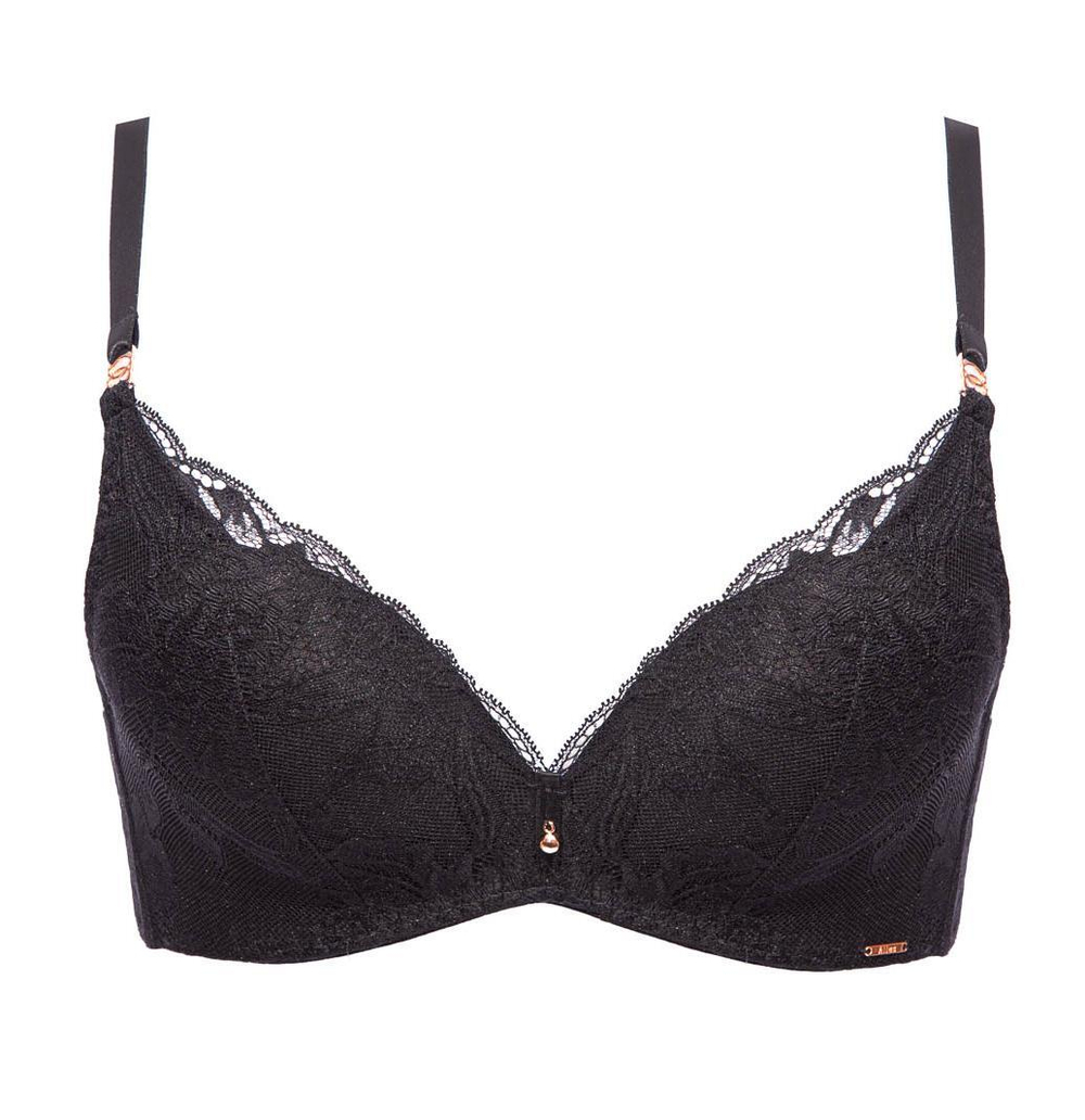 Черный супер пуш-ап бюстгальтер Sublime (Размер: 70D) (Цвет: черный)