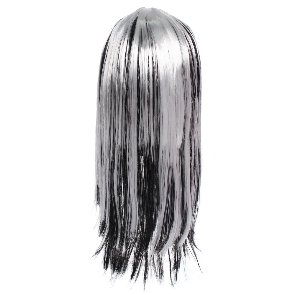 Парик карнавальный «Загадочный вечер», Черно-белый