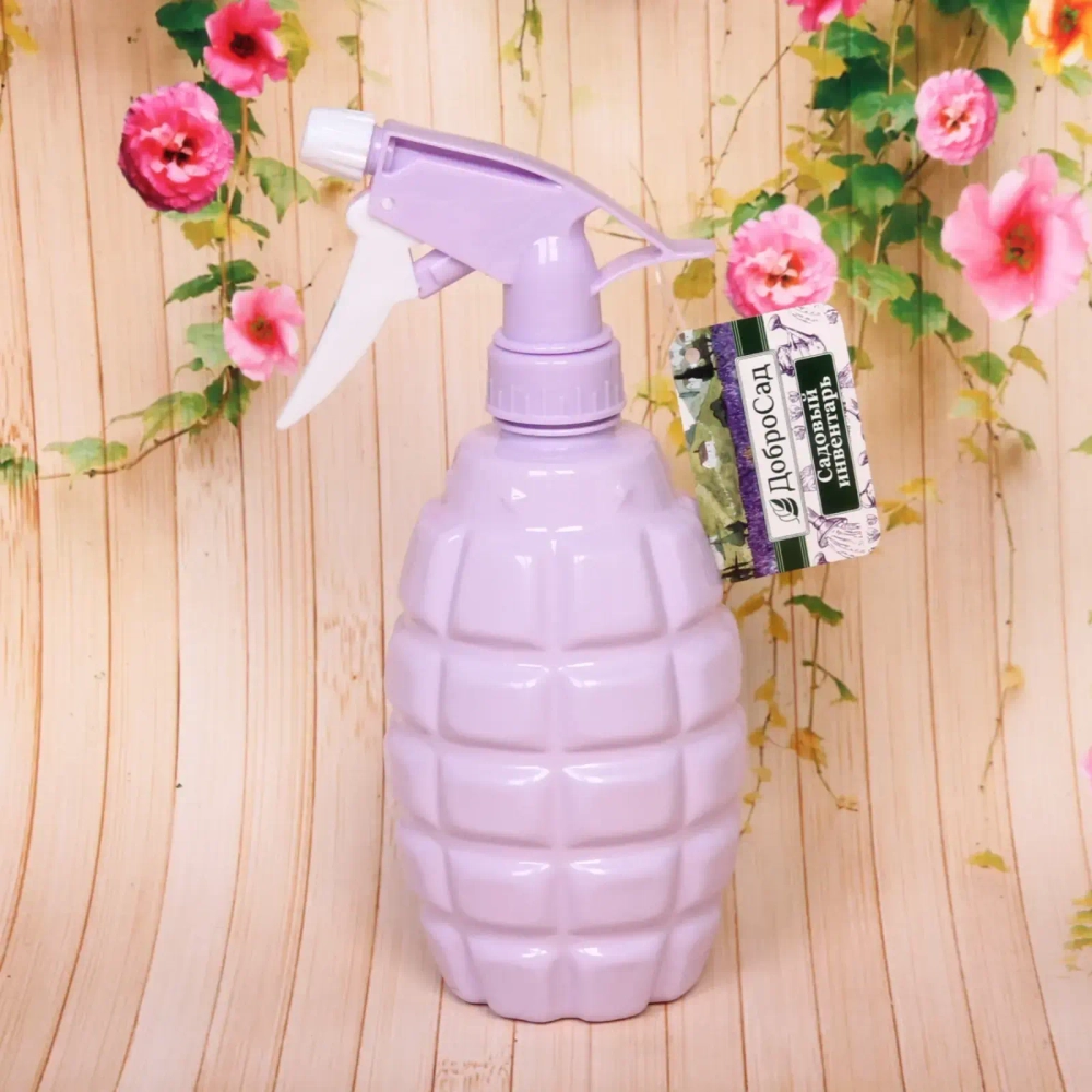 Пульверизатор «Macarons-Граната» 500мл, цвет сиреневый ДоброСад