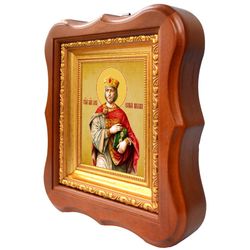 Лев Великий Макелла благоверный император. Икона на холсте.