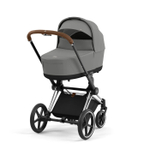Коляска Cybex Priam IV 2 в 1 цвет Mirage Grey на шасси Chrome Brown