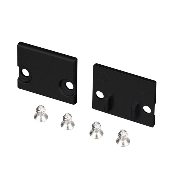 Заглушка глухая Arlight FLOOR18-H15 BLACK глухая 047411