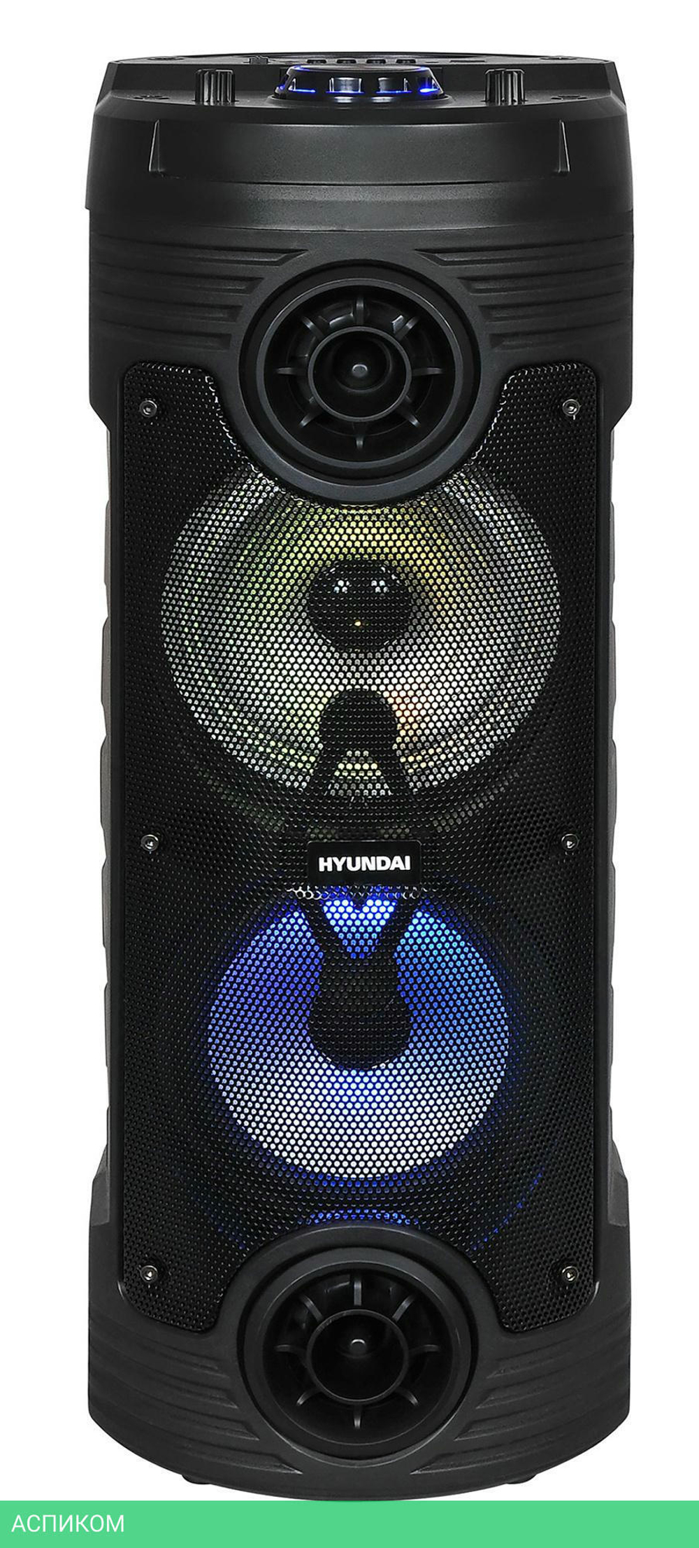 Колонка для вечеринок Hyundai H-MC170 черный