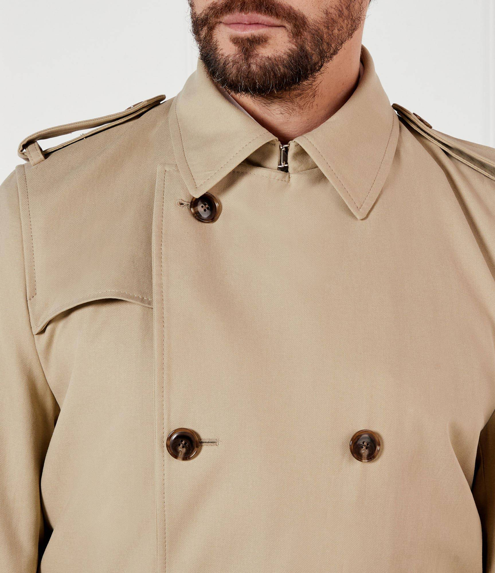 Тренч H-Hyde-241 BOSS BLACK - бежевый(50534911)