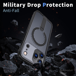 Прозрачный чехол Mesh Pro Magnetic Case для iPhone 17 Pro