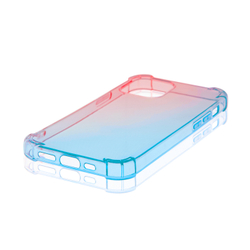 Чехол ROSCO для Apple iPhone 12;Apple iPhone 12 Pro оптом (арт. IP12(12PRO)-HARD-TPU-PINK-BLUE)