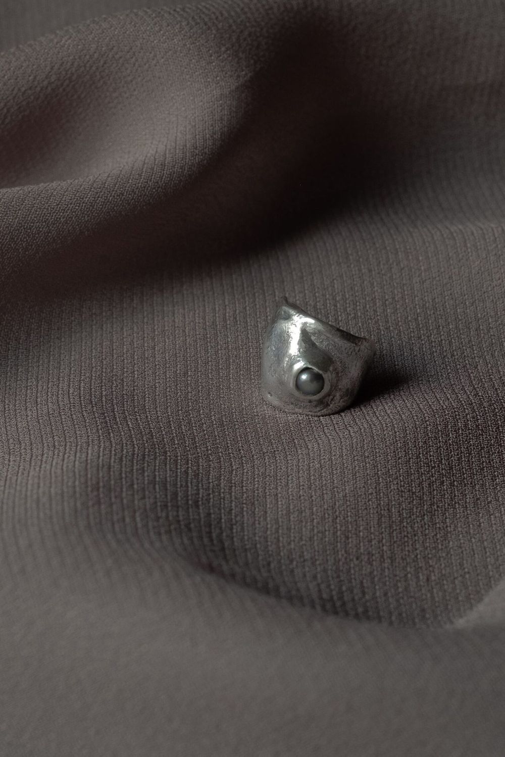 Кафф Средний с жемчужиной