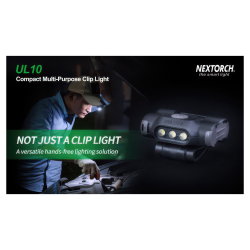 Фонарь Nextorch UL10 — долгое время работы в экономичном режиме (до 40 часов 45 минут)