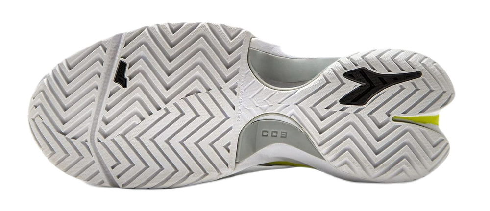 Женские теннисные кроссовки Diadora Finale W AG - white/silver/evening primrose