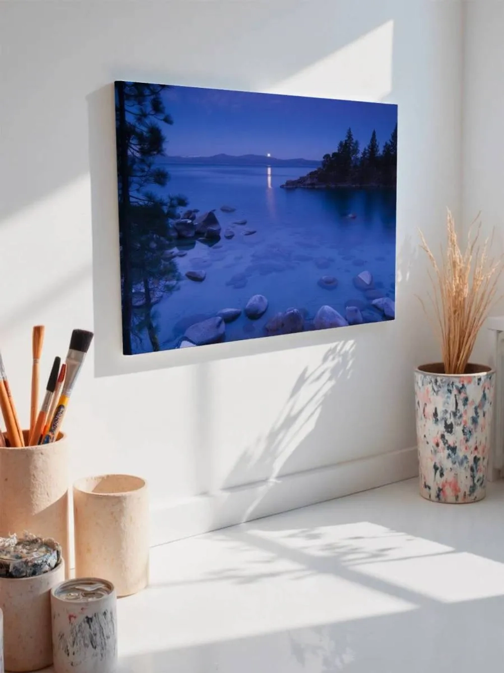 Картина на стену 40 X 50 Горное озеро