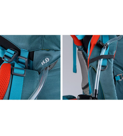 Рюкзак туристический Naturehike 45L, голубой
